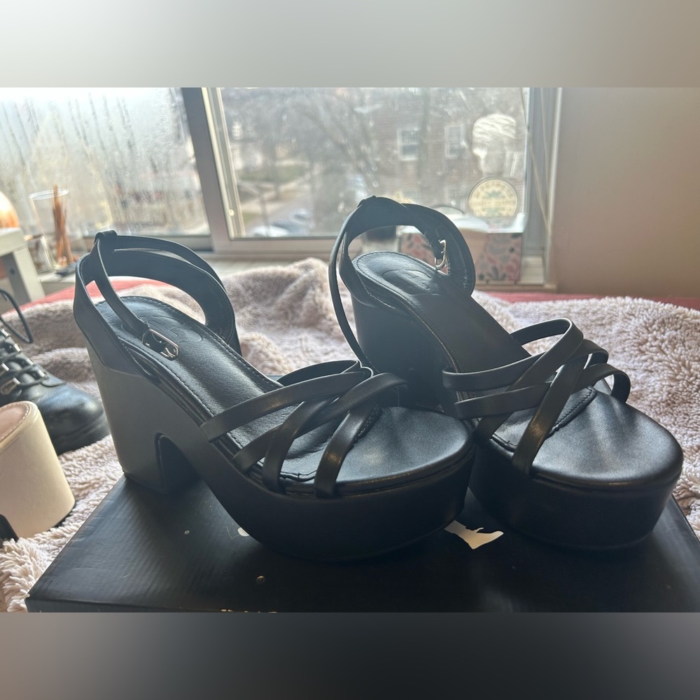 Black womens heels